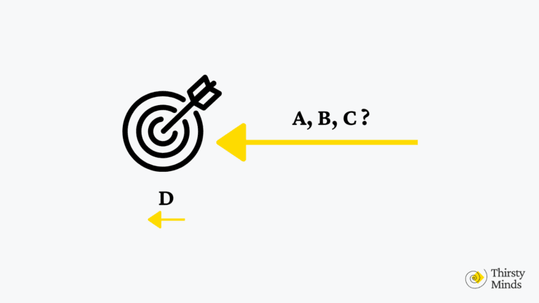 mental model for founders backward reasoning